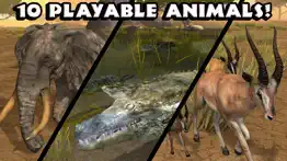 ultimate savanna simulator iphone screenshot 2