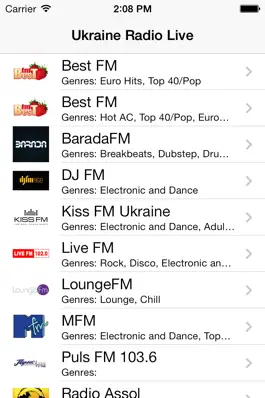 Game screenshot Ukraine Radio Live Player (Ukrainian / українська) mod apk