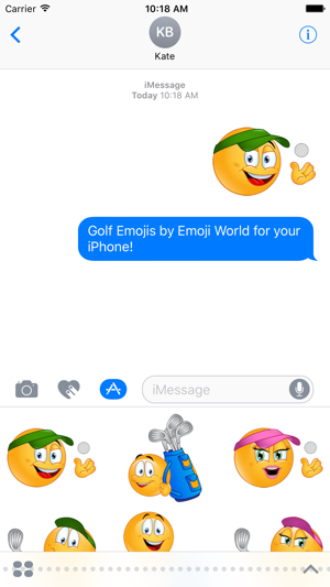 Golf Emoji Stickers(圖1)-速報App