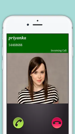 Game screenshot Calling App : Call People Incoming Prank apk