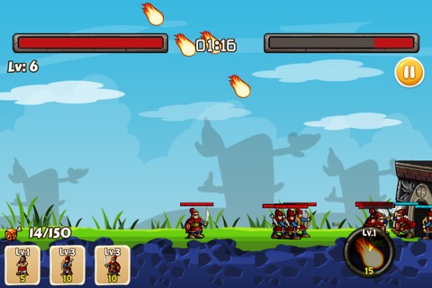 Age of Mini War: Tower Empires Castle Defense Gameのおすすめ画像4