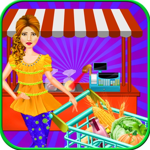 Supermarket Grocery Shopping Girl - Simulator Game icon