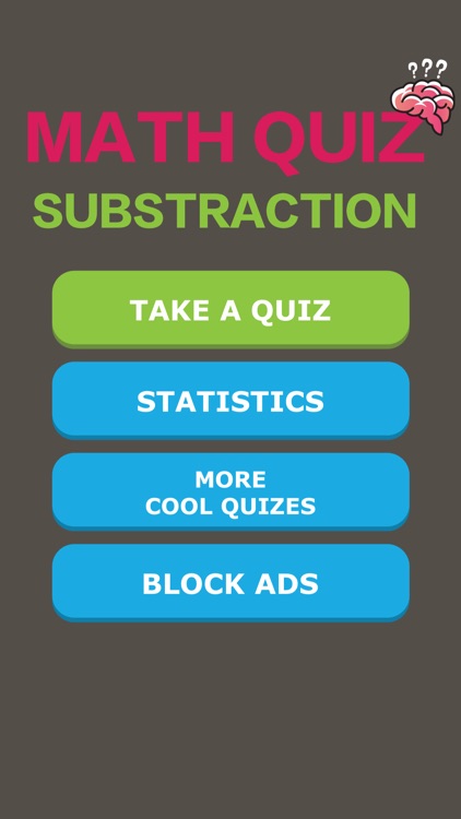Math Quiz Substraction - True or False Trivia Game