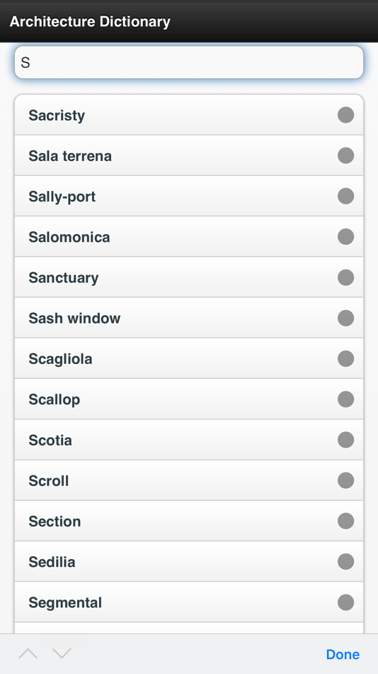 #3. Architecture Dictionary Offline (iOS) De: Andrew Putranto