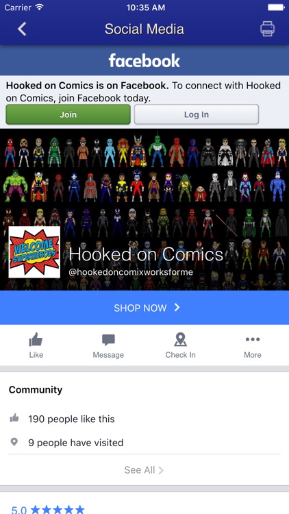Hooked On Comic