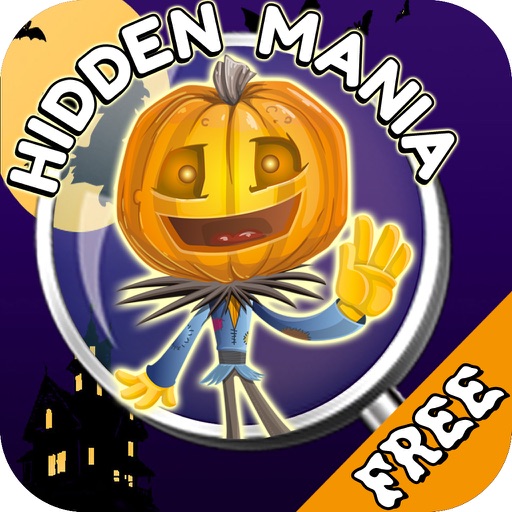 Free Hidden Objects: Halloween Mania Hidden Object iOS App