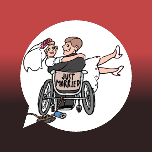 Wedding wishes stickers for iMessage icon