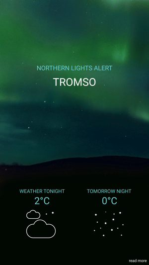 Northern Lights Alert Tromso