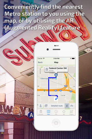 Washington DC Metro Guide and Route Planner - náhled