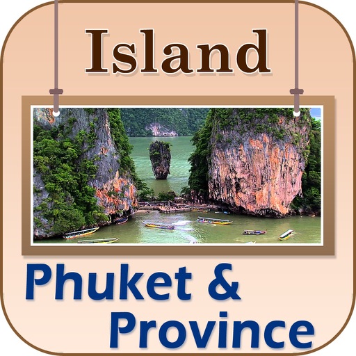 Phuket Province Island Offline Map Tourism Guide icon