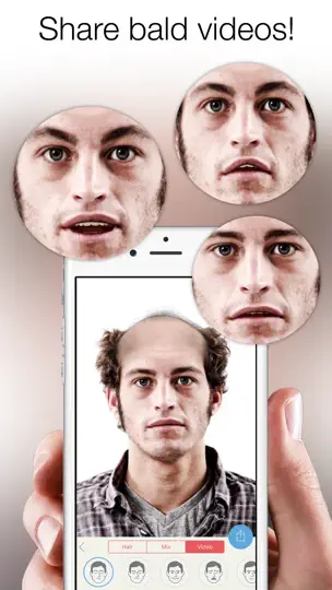 Скриншот Baldify - Go Bald на iPhone 4