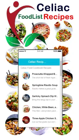 Game screenshot Celiac Food Cookbook Recipes - NO Gluten Food mod apk