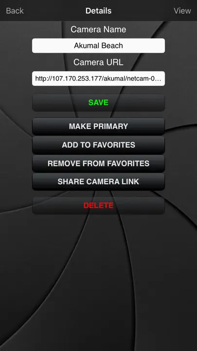 Camster! Network Camera Viewer iPhone-skjermbilde 4