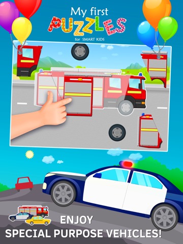 Vehicles Jigsaw Puzzles for Toddlers Freeのおすすめ画像2