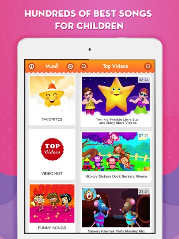 Screenshot #4 pour Musique pour enfants - Vidéo pour YouTube Kids