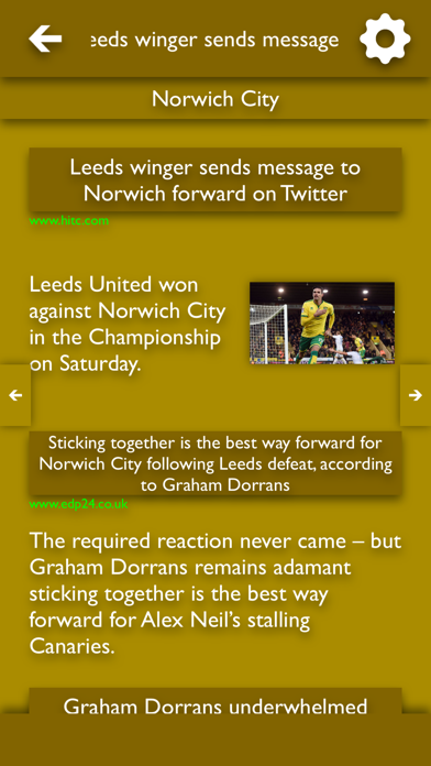 Screenshot #2 pour All The News - Norwich City Edition