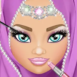 Princess Hijab Makeover Salon (Go Work, Shop etc) app icon