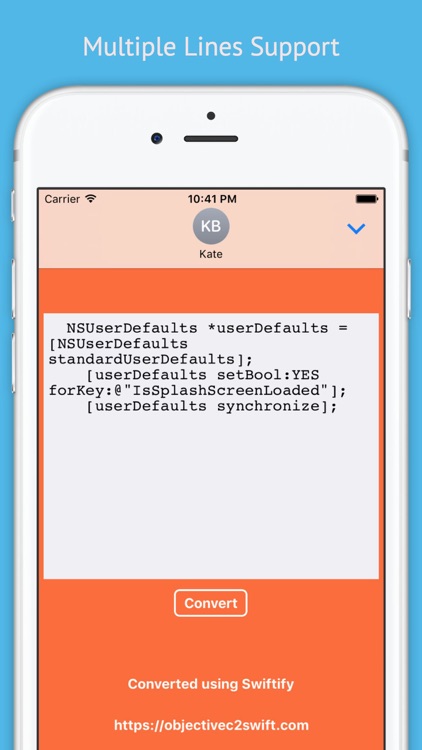 Swiftify for iMessages