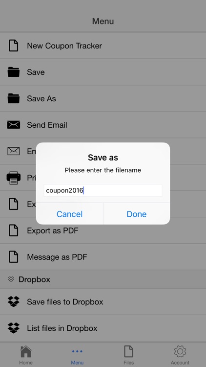 Coupons Tracker screenshot-3