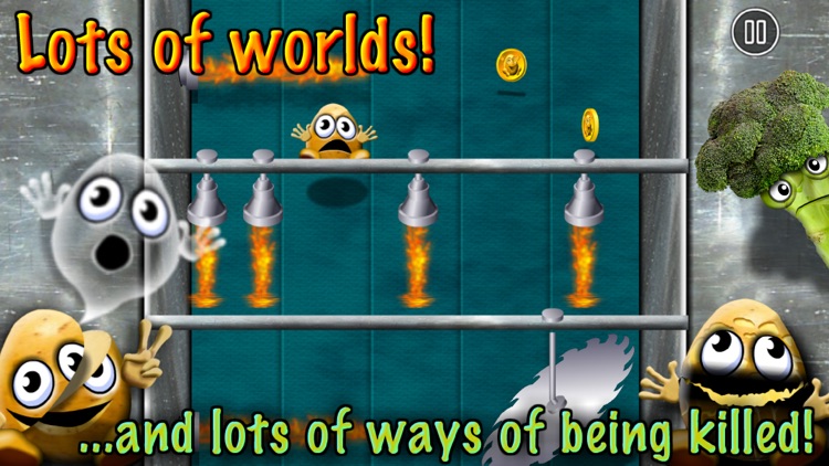 POTATO PANIC - action runner fun game screenshot-3