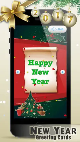 Game screenshot New Year Greeting Card.s 2017 – Wish.es on Image.s hack