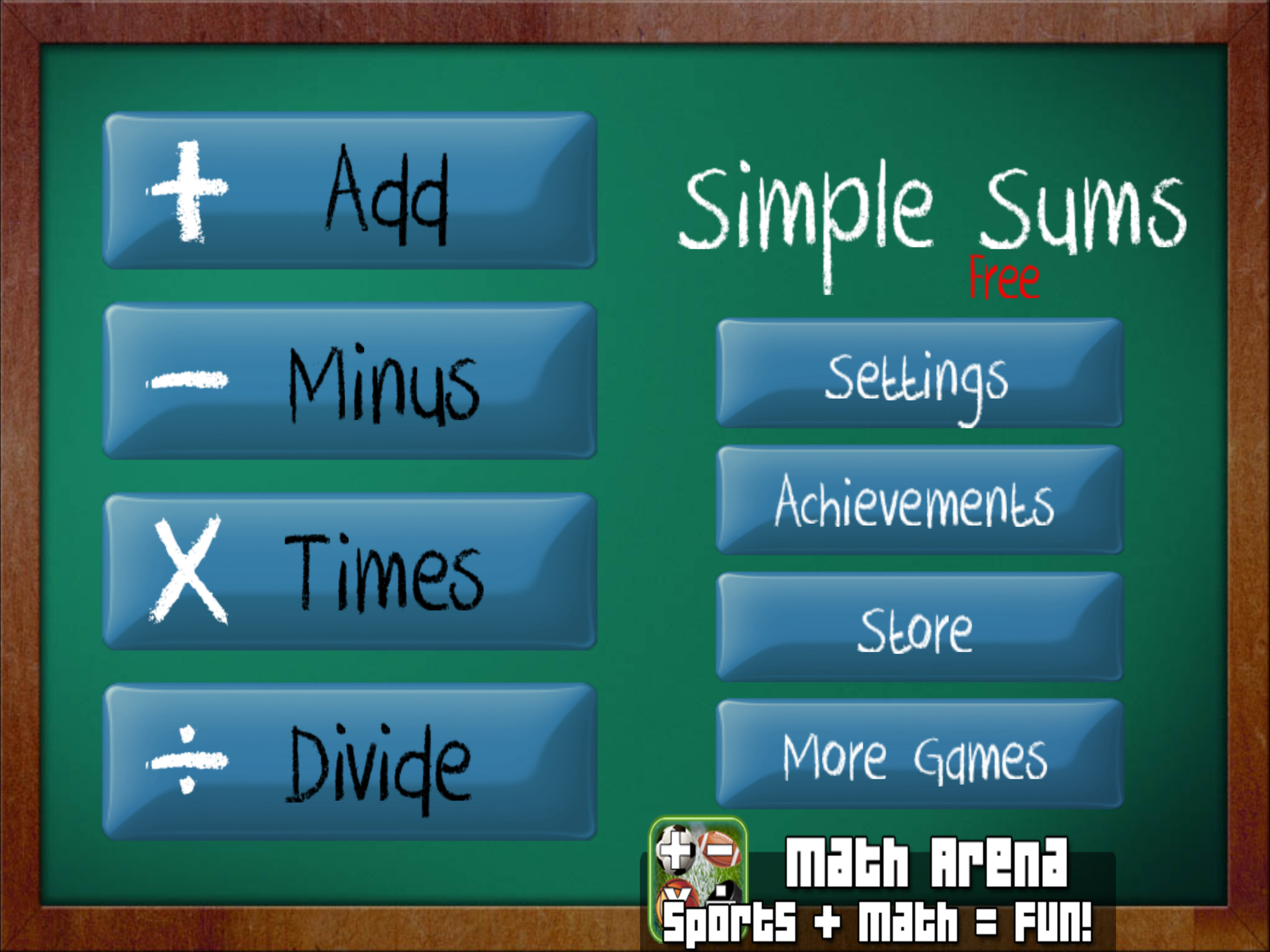 Simple Math - Free Math Game For Kids