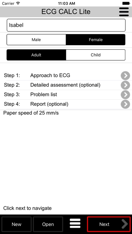 ECG Calc Lite screenshot-0