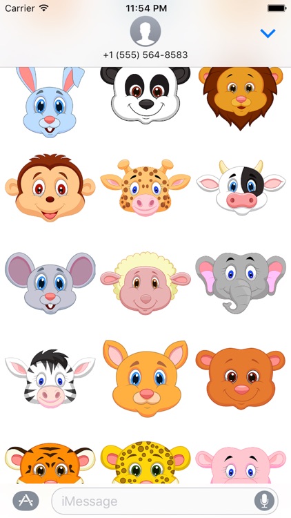 Animal Sticker - Emoji