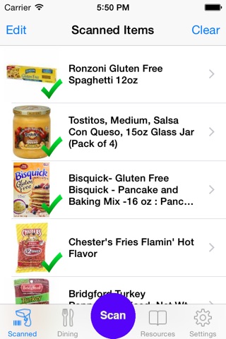 GlutenScanner screenshot 2