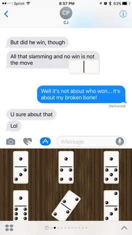 Game screenshot Dominos and Bones by Konsole Kingz apk