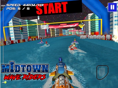 MidTown Wave Riders - Free 3D Jet Ski Racing Gameのおすすめ画像2