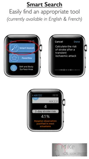 medical calc for apple watch iphone screenshot 2