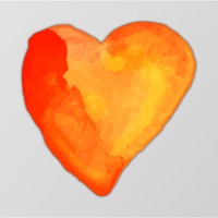 Beautiful Watercolor Heart Stickers app icon - Stickers app for iPhone