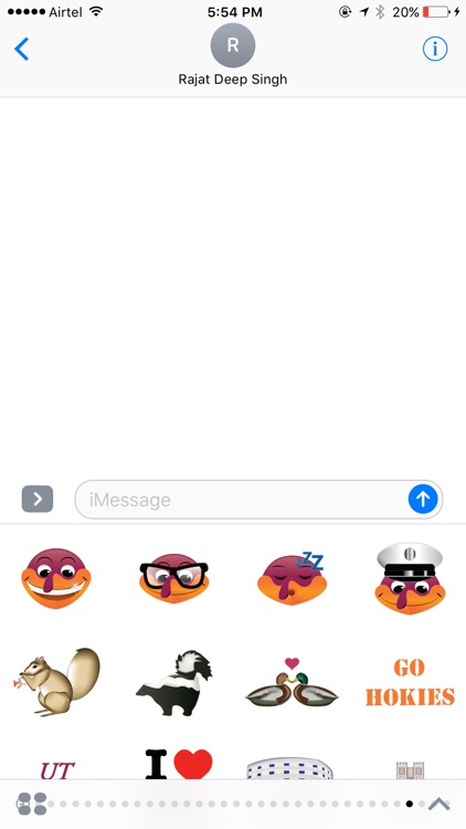 Virginia Tech Back to School Emojis