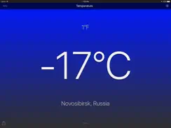 Temperature App iPad image 3