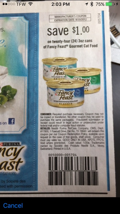 Double Coupon Checker