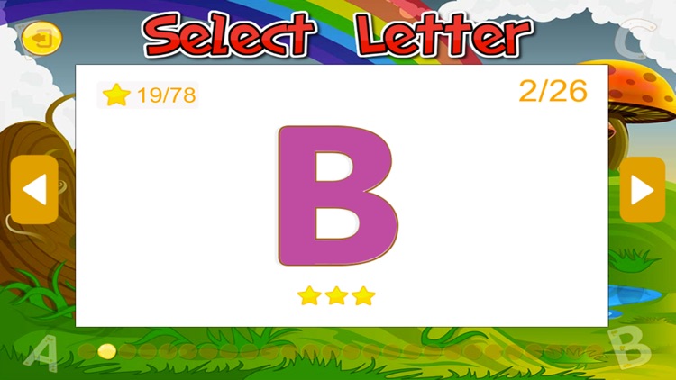 ABC Alphabet Tracing Coloring Educational Learning Game for kids screenshot-4