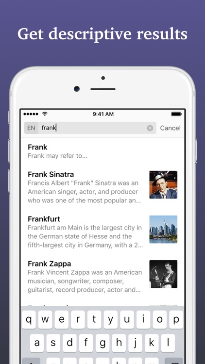 Wonder: Browser for Wikipedia