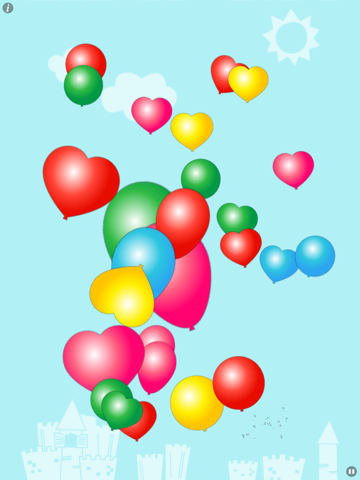 Colorful Balloons for iPad screenshot 2