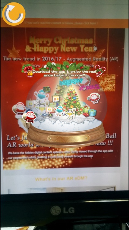 Christmas Snow ball VR AR