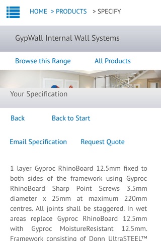 Gyproc SA screenshot 4