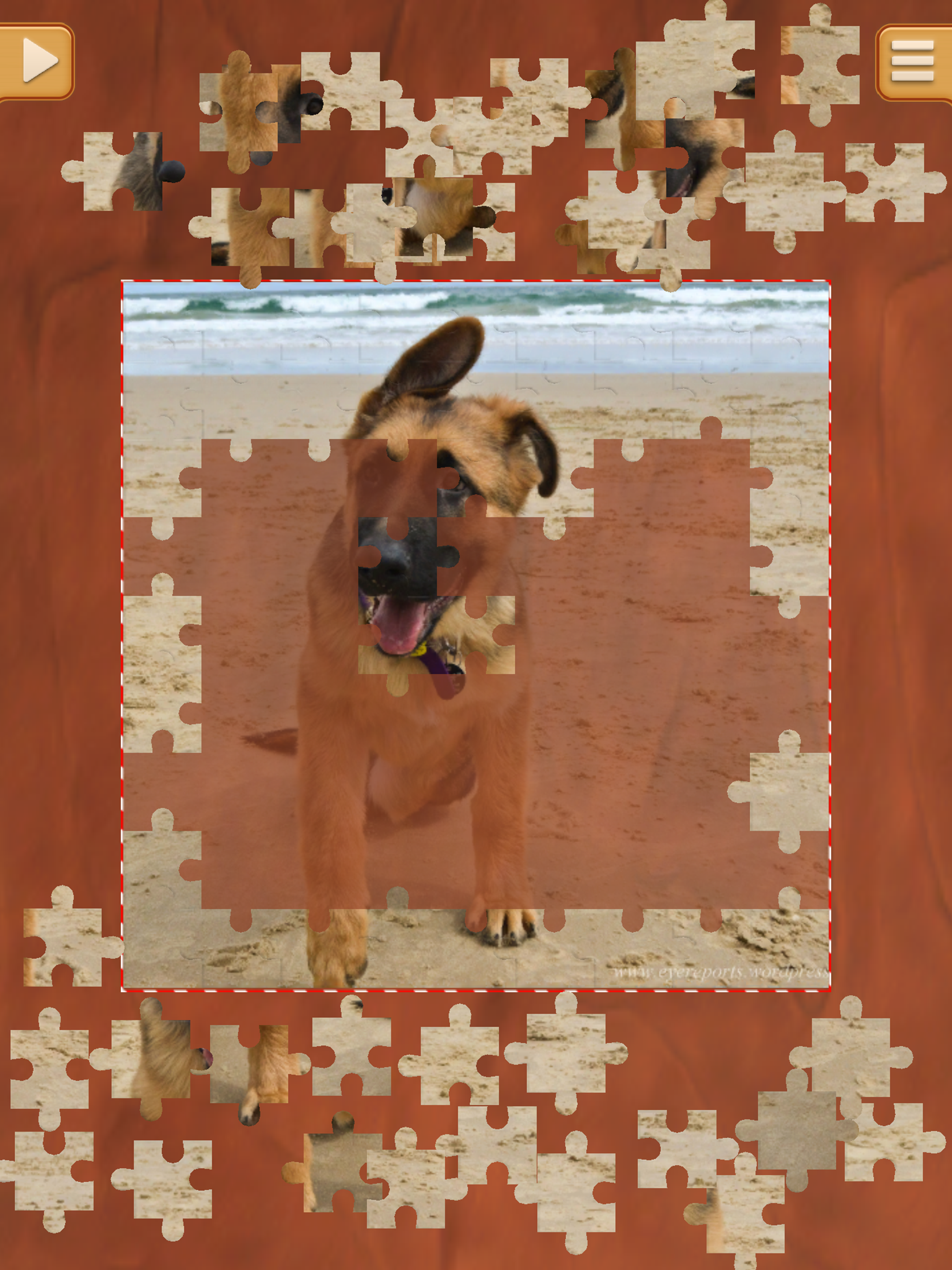 Cute Puppies Jigsaw Puzzles - Real Puzzle Games screenshot 8