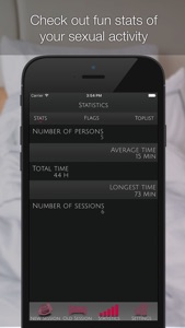 SLog - Sex Activity Tracker screenshot #2 for iPhone