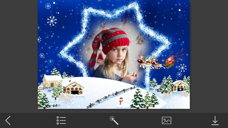 Xmas Santa Photo Frames - Photo Lab
