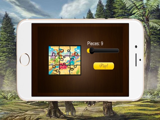 Dino Puzzle Jigsaw Toddlers Kids Preschool Games iPad screenshot