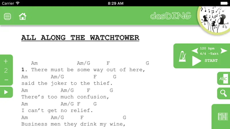dasDing 1 Songbook screenshot 5 of 5