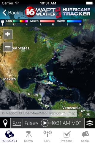 Hurricane Tracker 16 WAPT screenshot 3