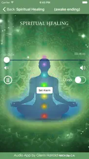 spiritual healing meditation by glenn harrold iphone screenshot 3