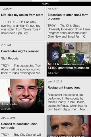 Troy Daily News screenshot 2