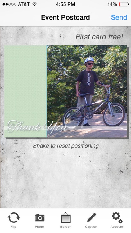 SnapShot Event Postcard